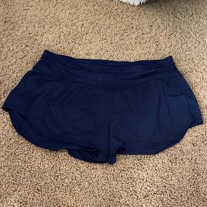 Deep Blue Lululemon Shorts 2.5 inseam